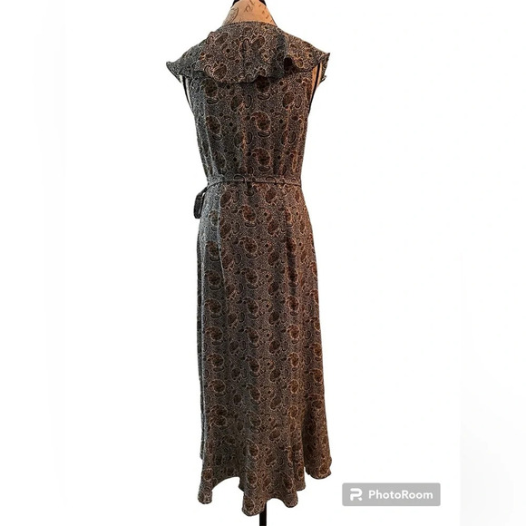 🆕 Max Studio Wrap Dress Size Large - Picture 2 of 7